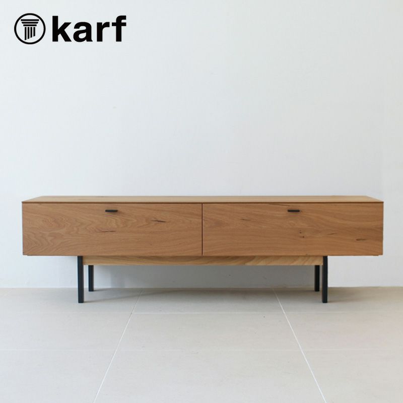 karf（カーフ）Knot（ノット） TVボード150 オーク – FELICE.ONLINE