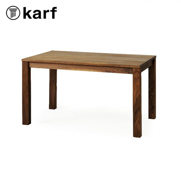 karf（カーフ）Trunk（トランク） ダイニングテーブル（幕板有り）ウォールナット – FELICE.ONLINE