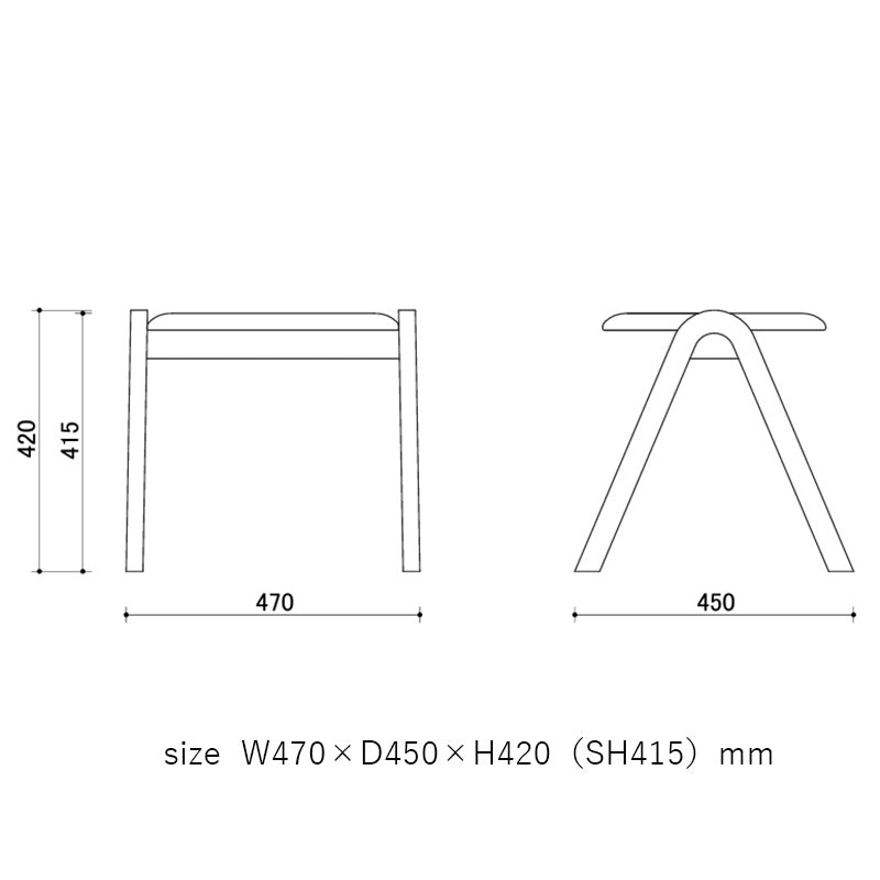 宮崎椅子製作所 A stool（エースツール）