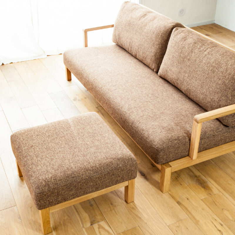 FLANNEL SOFA（フランネルソファ）STRAND（ストランド） 3人掛けソファ・オーク – FELICE.ONLINE