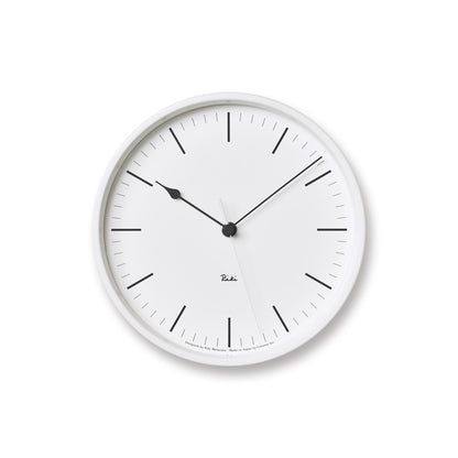 Lemnos RIKI STEEL CLOCK（リキ スチール クロック）［電波時計］