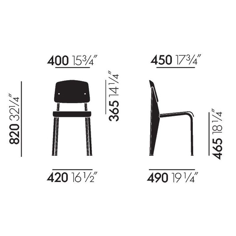 2023年 Vitra  Standard Chair Gris Vermeerデザイナー