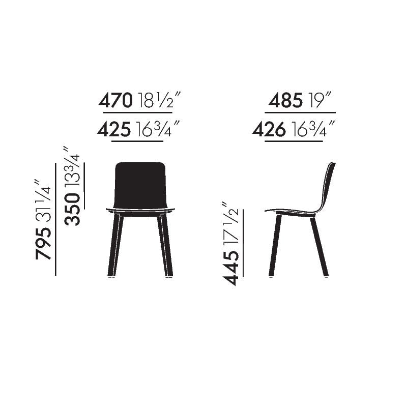 Vitra(ヴィトラ) HAL / ハル RE ウッド – FELICE.ONLINE