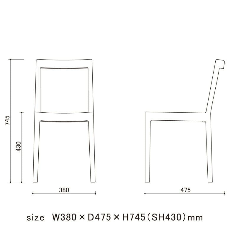 宮崎椅子製作所 R+R chair（アールプラスアールチェア） – FELICE.ONLINE