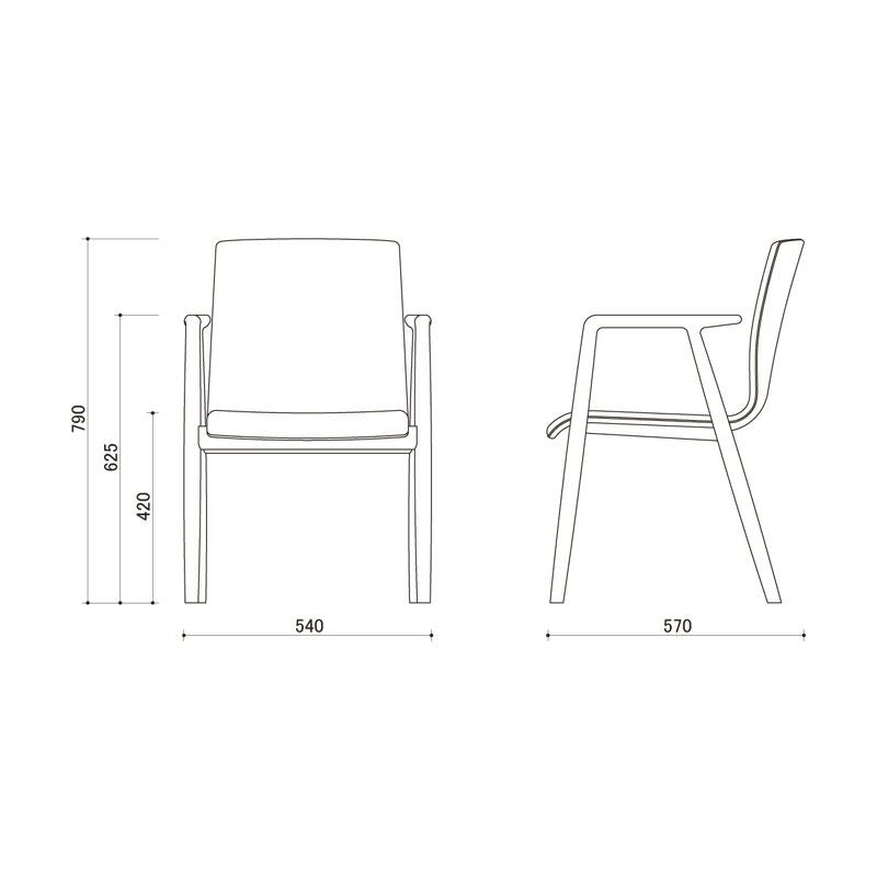 宮崎椅子製作所 GINA（ジーナ）チェア – FELICE.ONLINE