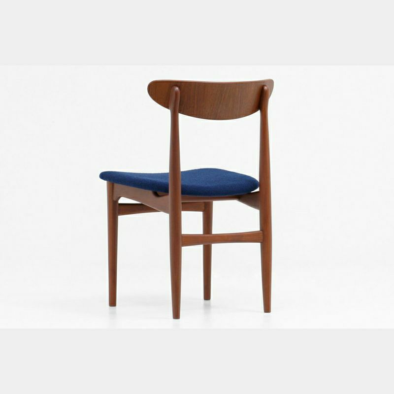 北欧デザイン家具 Klokken ダイニングチェア セット 4脚 ネイビー 椅子