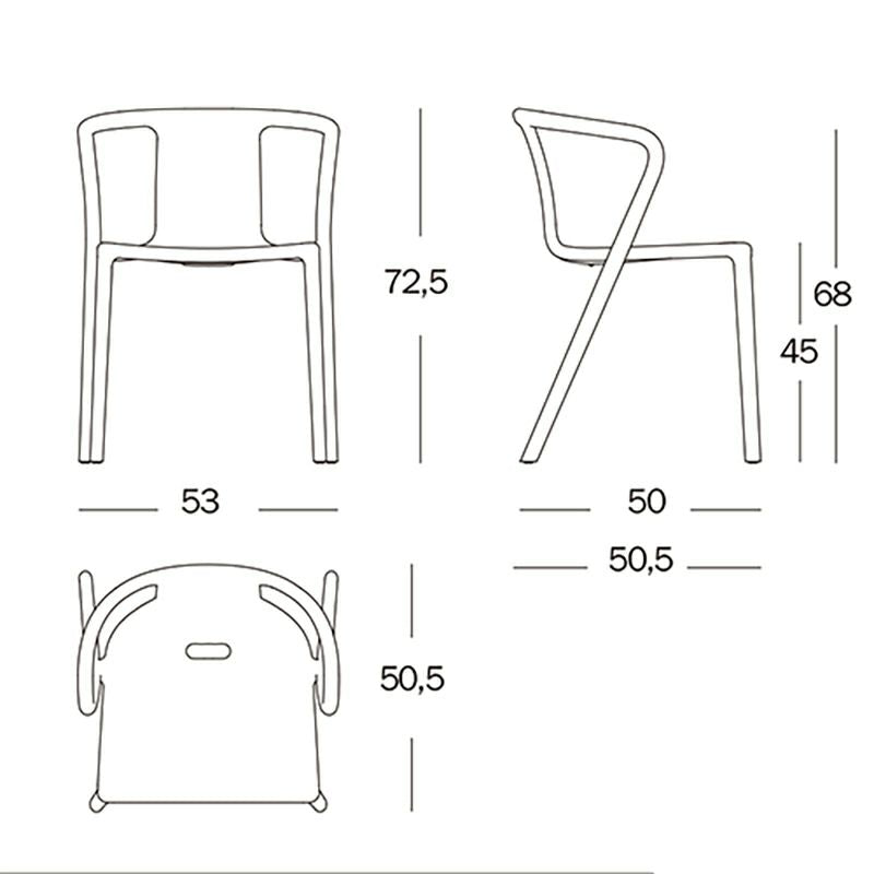 MAGIS(マジス) Air-Arm Chair(エアアームチェア) – FELICE.ONLINE